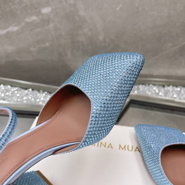 Amina Muaddi Shoes ANS00071 Heel 9.5CM